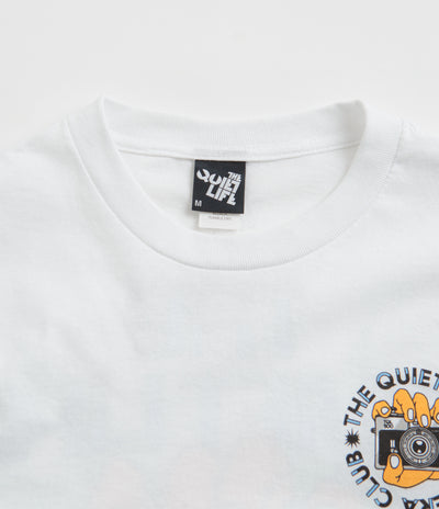 The Quiet Life Camera Club Burst T-Shirt in White