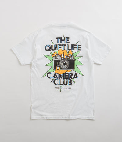 The Quiet Life Camera Club Burst T-Shirt in White
