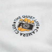 The Quiet Life Camera Club Burst T-Shirt in White thumbnail