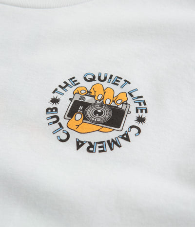 The Quiet Life Camera Club Burst T-Shirt in White