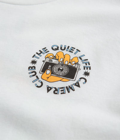 The Quiet Life Camera Club Burst T-Shirt - White