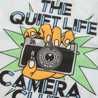 The Quiet Life Camera Club Burst T-Shirt in White thumbnail