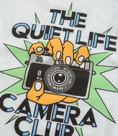 The Quiet Life Camera Club Burst T-Shirt in White