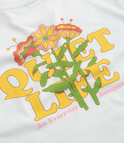 The Quiet Life Everyday Bouquet T-Shirt - White
