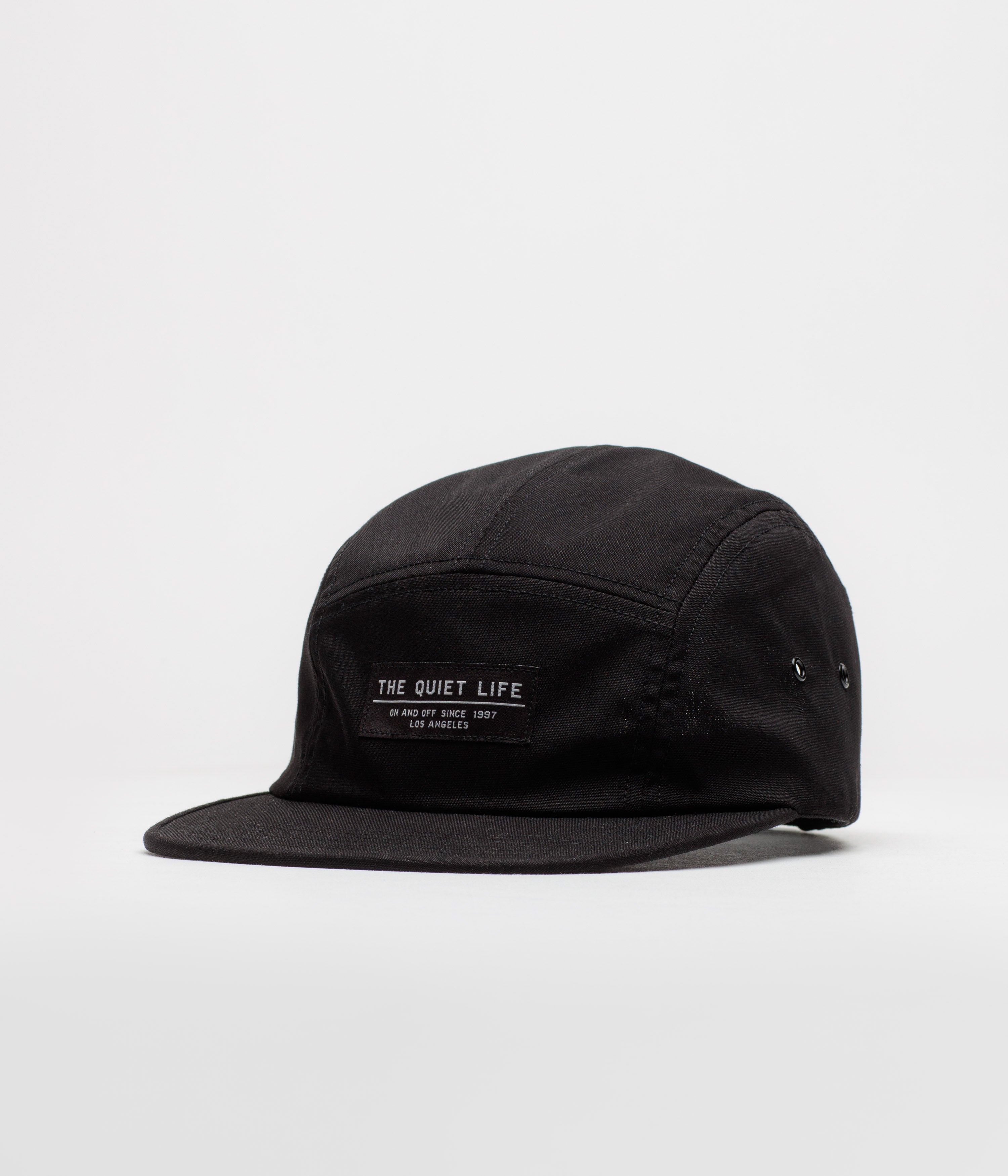 The Quiet Life Foundation 5 Panel Cap - Black