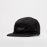 The Quiet Life Foundation 5 Panel Cap - Black thumbnail