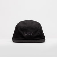 The Quiet Life Foundation 5 Panel Cap - Black thumbnail