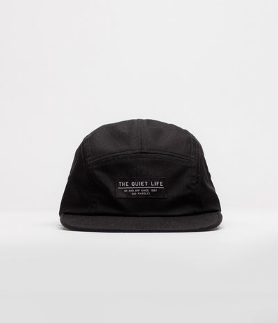 The Quiet Life Foundation 5 Panel Cap - Black