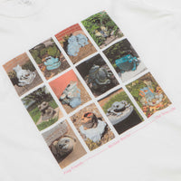 The Quiet Life Frog Friends Pigment Dye T-Shirt - White thumbnail