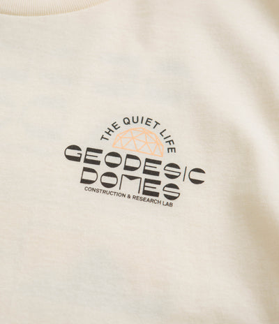 The Quiet Life Geo Domes T-Shirt - Cream