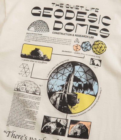 The Quiet Life Geo Domes T-Shirt - Cream