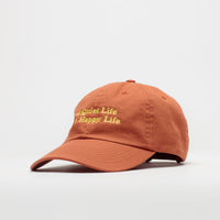 The Quiet Life Happy Life Dad Cap - Rust thumbnail