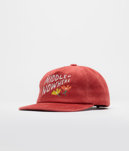 The Quiet Life Middle Of Nowhere Unstructured Cap - Rust