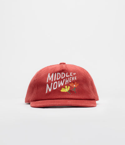 The Quiet Life Middle Of Nowhere Unstructured Cap - Rust