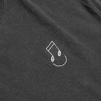 The Quiet Life Music Man Pigment Dye T-Shirt - Pepper Black thumbnail