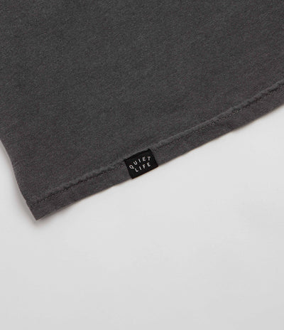The Quiet Life Music Man Pigment Dye T-Shirt - Pepper Black
