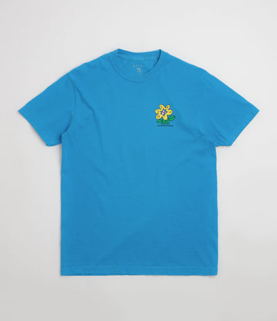 The Quiet Life Mutual Flourishing Pigment Dye T-Shirt - Blue