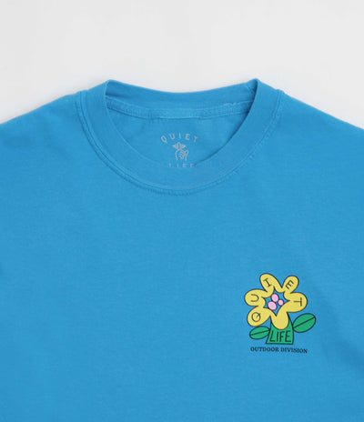The Quiet Life Mutual Flourishing Pigment Dye T-Shirt - Blue