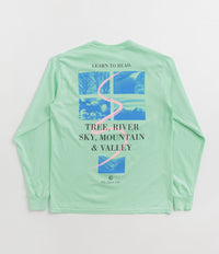 The Quiet Life Nature is a Language Long Sleeve T-Shirt in Mist
