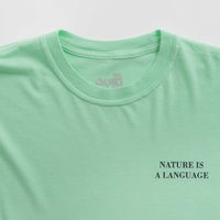 The Quiet Life Nature is a Language Long Sleeve T-Shirt in Mist thumbnail