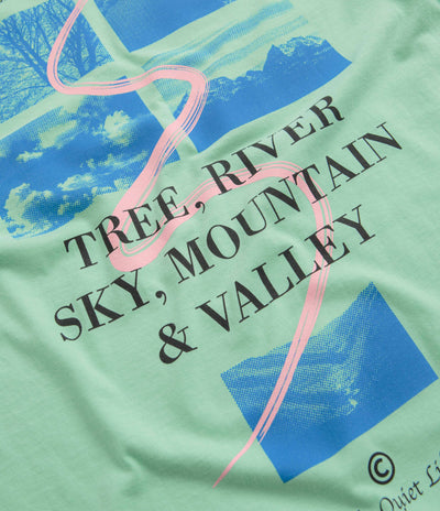 The Quiet Life Nature is a Language Long Sleeve T-Shirt in Mist