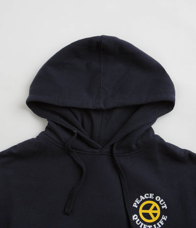 The Quiet Life Peace Out Hoodie - Navy
