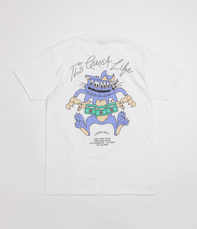 The Quiet Life Shaky Cat T-Shirt - White