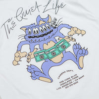 The Quiet Life Shaky Cat T-Shirt - White thumbnail