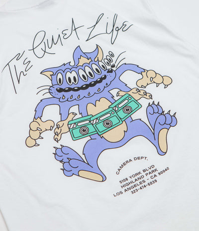 The Quiet Life Shaky Cat T-Shirt - White