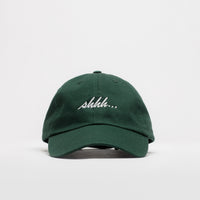 The Quiet Life Shhh Script Dad Cap - Forest thumbnail