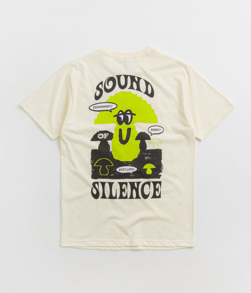 The Quiet Life Sound of Silence T-Shirt - Cream