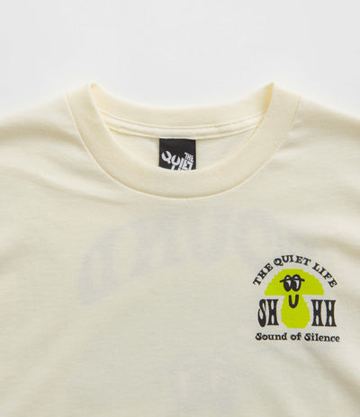 The Quiet Life Sound of Silence T-Shirt - Cream