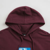 The Quiet Life Walks Do Wonders Hoodie - Burgundy thumbnail