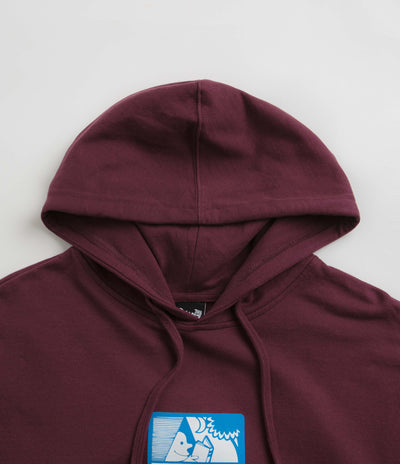 The Quiet Life Walks Do Wonders Hoodie - Burgundy