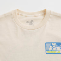 The Quiet Life Walks Do Wonders Long Sleeve T-Shirt - Cream thumbnail