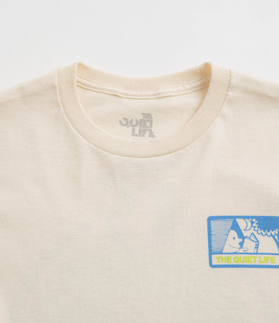 The Quiet Life Walks Do Wonders Long Sleeve T-Shirt - Cream