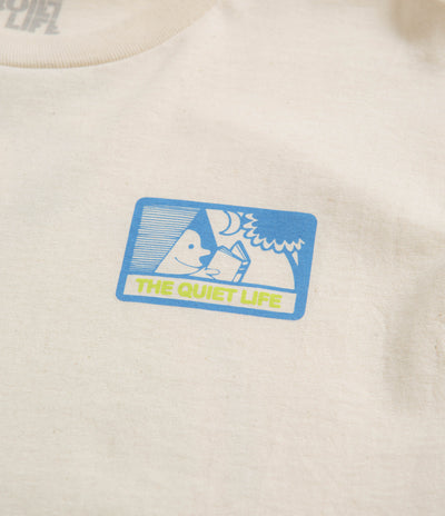 The Quiet Life Walks Do Wonders Long Sleeve T-Shirt - Cream