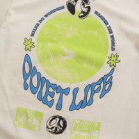 The Quiet Life Walks Do Wonders Long Sleeve T-Shirt - Cream thumbnail