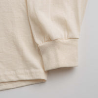 The Quiet Life Walks Do Wonders Long Sleeve T-Shirt - Cream thumbnail