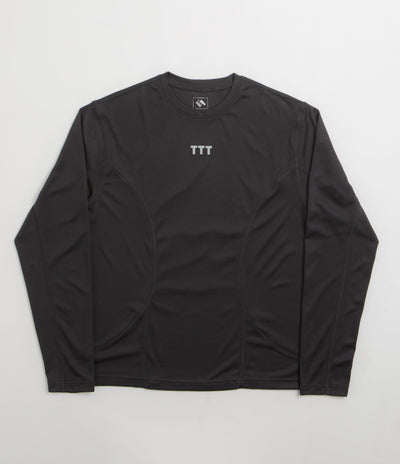 The Trilogy Tapes 3M Winter Running Long Sleeve T-Shirt in Black