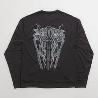 The Trilogy Tapes 3M Winter Running Long Sleeve T-Shirt in Black thumbnail