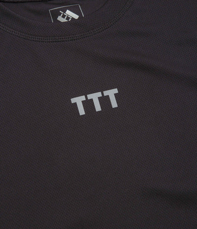 The Trilogy Tapes 3M Winter Running Long Sleeve T-Shirt in Black