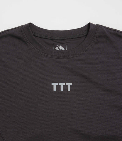 The Trilogy Tapes 3M Winter Running Long Sleeve T-Shirt in Black