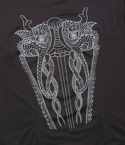 The Trilogy Tapes 3M Winter Running Long Sleeve T-Shirt in Black