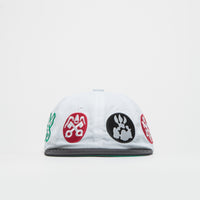 The Trilogy Tapes 4 Marks Cap in White and Black / Green thumbnail
