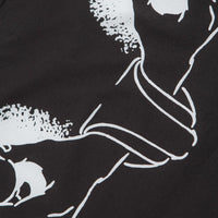 The Trilogy Tapes Awkward Graph T-Shirt in Black thumbnail