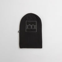 The Trilogy Tapes Balaclava Beanie in Black thumbnail