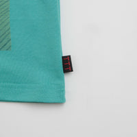 The Trilogy Tapes Bugs T-Shirt in Aqua thumbnail
