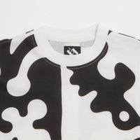 The Trilogy Tapes Clogged Bear T-Shirt in Black and White thumbnail
