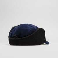 The Trilogy Tapes Cord Earflap Cap in Navy thumbnail